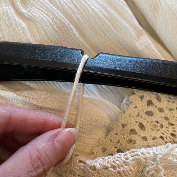 Lush cream color with crochet detailing dress. Sz. Small - Picture 7 of 9